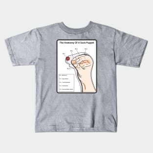 The Anatomy Of A Sock Puppet Kids T-Shirt